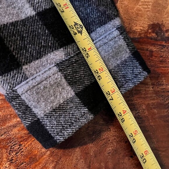 Jachs New York Blk & Grey Wool Shacket XXL - Picture 6 of 16